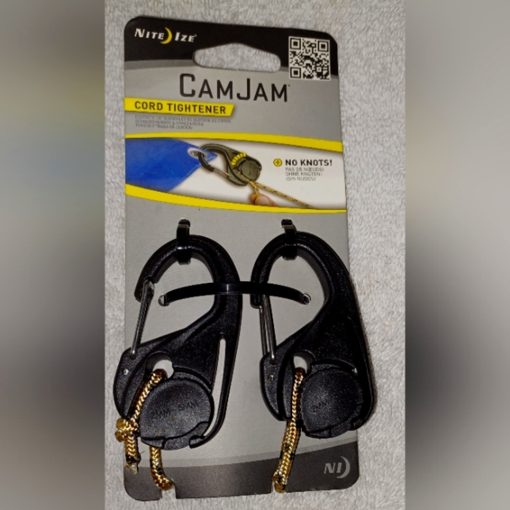 Cam Jam cord tightener